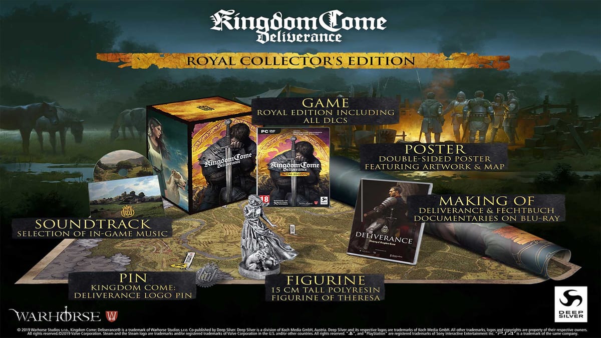 Kingdom Come: Deliverance Royal Edition jetzt erhältlich