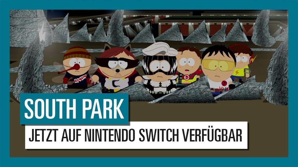 South Park – Die rektakuläre Zerreißprobe ist jetzt für Nintendo Switch erhältlich