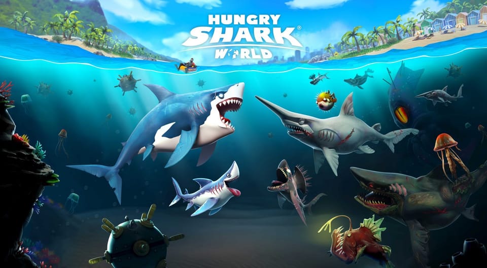 Hungry Shark World: Spiel kommt am 17. Juli aus den Tiefen des Meeres für Konsolen raus