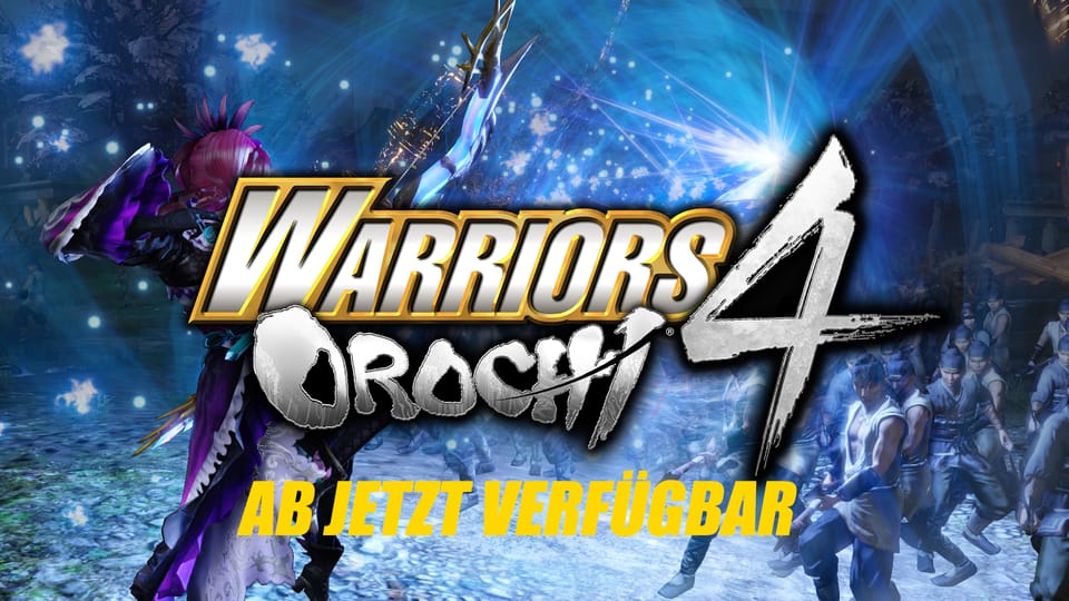 Warriors Orochi 4 ist ab sofort verfügbar