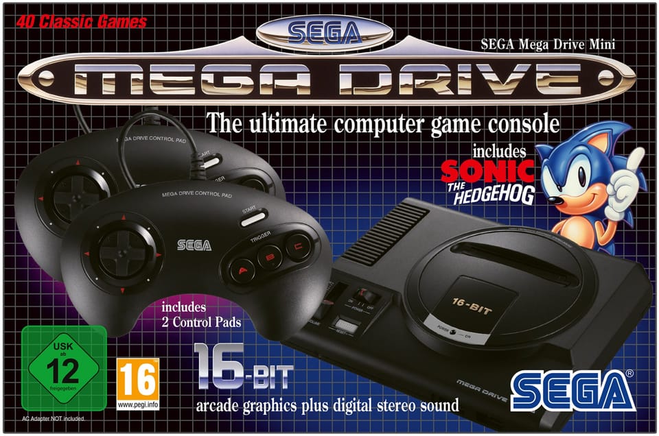 SEGA Mega Drive Mini: weitere Titel angekündigt