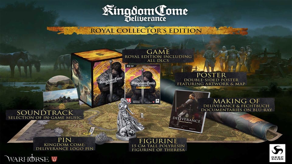Kingdom Come: Deliverance - A Woman’s Lot und Royal Edition ab sofort verfügbar
