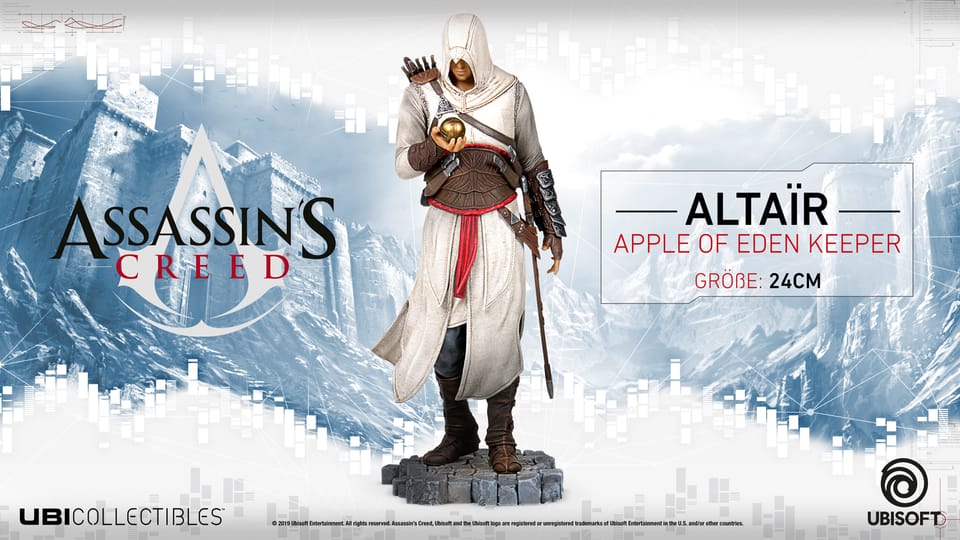 UBICOLLECTIBLES - Assassin’s Creed: Altaïr – Apple of Eden Keeper Figur enthüllt